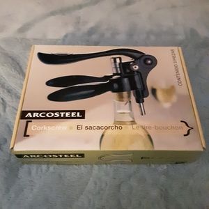 Corkscrew  ARCOSTEEL 3 piece set.